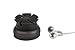 Digital Innovations The Nest – Tangle-Free Earphone / Earbud Case, Durable and Compact Storage System, Black