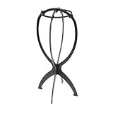 Neewer® Black Durable Stable Plastic Display Tool Collapsible Wig Hat Cap Stand Holder