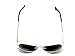 Goson American Flag Mirror Aviator Novelty Decorative Sunglasses (Silver)