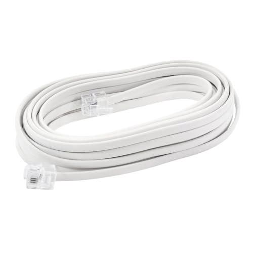 Cordon téléphone Rj11/Rj11 longueur 10M en promo sur Amazon