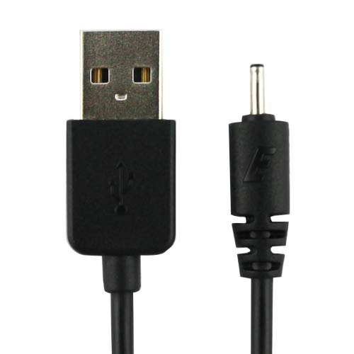 Energizer Mobiles and Accessories C11UBNOGBK4 Round Cable Compatible with Nokia DC 2 mm 1.2 m Fast Charging and Synchronisation Black