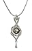 Birthstone Color Pendant Necklace with Swarovski Crystal Set