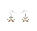 NCAA Virginia Cavaliers Logo Dangler Earrings