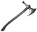 Rubie's unisex adult Snow White the Huntsman, Huntsman's Hatchet costume weapons and armor, Metal, One Size US
