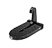 1byhome Car Door Step Vehicle Doorstep Folding Ladder Foot Pegs Easy Access to Car Rooftop with Safety Hammer for Jeep Car SUV
