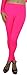 ToBeInStyle Women's Footless Elastic Leggings - One Size - Neon Pink