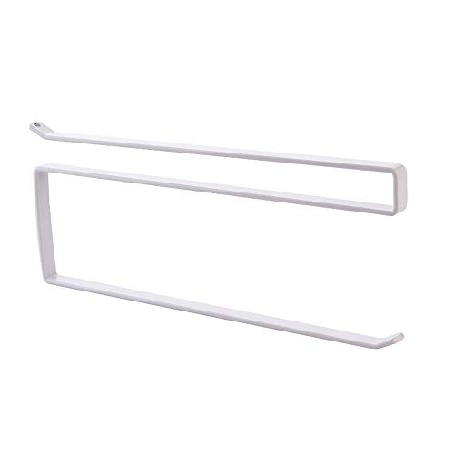LtrottedJ Under Cabinet Paper Towel Holder Roll Paper Towel Rack Stainless Metal Organizer