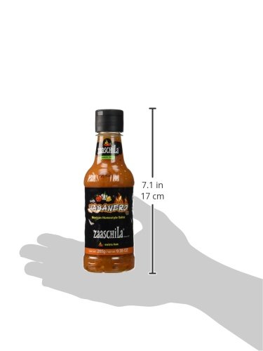 ZAASCHILLA MEXICAN SALSA HABANERO, 9.3500-OUNCES (PACK OF6)