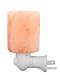 ANTEQI Natural Household Salt Lamp Himalayan Amber Glow Night Light [ Air Purifier, UL Wall Plug, 10.58 OZ ] Night Lamp for Home Office Bedroom Gift (Round Mini Lamp)