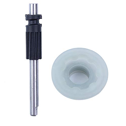 Haishine Oil Pump Piston Plunger Shaft Lever Worm Gear Kit for Husqvarna 435 440E 445 450 450E 340 345 350 EPA Saw 503 93 21 01,540057901
