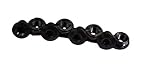 1911 Grip Screws & Bushings, Hex, Black, Thin