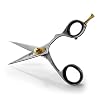 Facial Hair Scissors for Men – Mustache and Beard Trimming Scissors – 5.5 inches – All Stainless Steel – Sharp and…