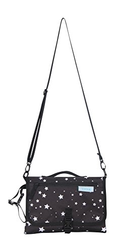 Toolik Portable Changing Diaper Station for Newborn Baby, Infant and Toddler- For Travel and Stroller- Waterproof & Wipeable Mat with Pocket and Detachable Bag Strap | Gift for New Parents - Thumbnail 4