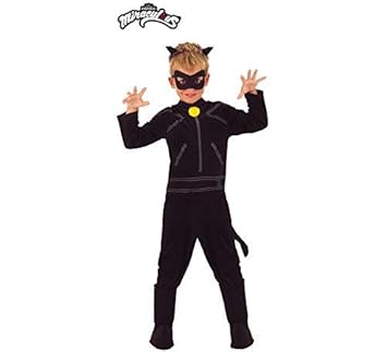 Ladybug Costume Cat Noir Classic Children Xl Rubies