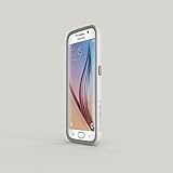 Samsung Galaxy S6 Case [White] RhinoShield CrashGuard Bumper [11 Ft Drop Tested] No Bulk [EggDrop Technology] Thin Lightweight Protection