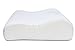 Dormire 2 Pack of Contour Cooling Gel Memory Foam Pillow with Removable Bamboo Soft Pillow Case - 21.5
