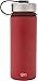 Simple Modern 18 Ounce Summit Sports Water Bottle - Travel Mug Stainless Steel Tumbler Flask +2 Lids - Wide Mouth Double Wall Vacuum Insulated Red Leakproof -Cherry (SUMMIT-BOOT-CHUG)