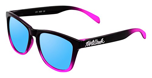 Shblack Pink Ice Blue Polarized