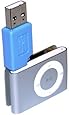 SANOXY&reg; Blue - iPod Shuffle 2nd Generation USB Charger Adapter