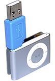 SANOXY® Blue - iPod Shuffle 2nd Generation USB Charger Adapter