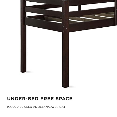 Dorel Living Milton Junior Twin Loft Bed, Espresso Pricepulse