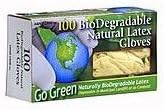 Greener Country Biodegradable Natural Rubber Latex Gloves 100 per Box (Adult Large)