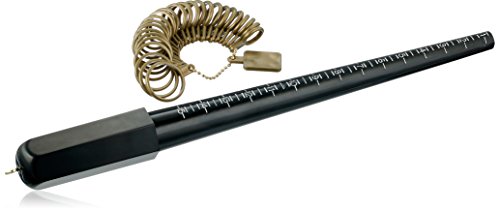 Ring Mandrel Finger Sizer Gauges Find Exact Size Rings