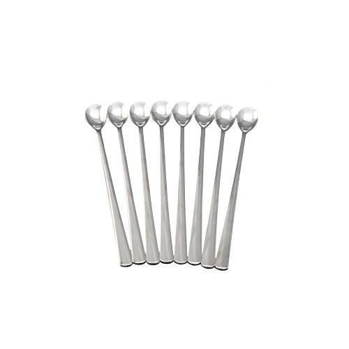 Fantasy Manaos / Bistro Long Handle Ice Cream Spoon, Set of 8