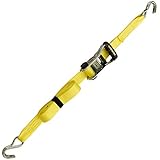 SMARTSTRAPS 351 1-Pack Ratchet Straps-14ft YW Premium RatchetX 1pk 5,000lb