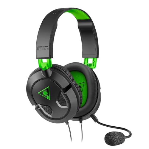 Turtle Beach Recon 50 Xbox Gaming Headset - Xbox Series X, Xbox Series S, Xbox One, PS5, PS4, PlayStation, Mobile & PC with 3.5mm - Removable Mic, 40mm Speakers