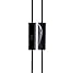 Spider TinyEar Earphones w/Inline Microphone Black