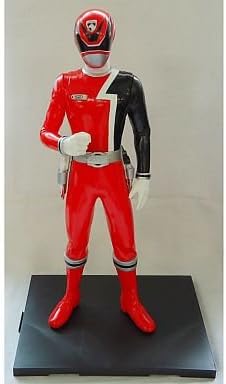 Amazon 特捜戦隊デカレンジャー ビッグサイズソフビフィギュア1 デカレッド丹比 フィギュア ドール 通販