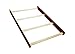 Full Size Conversion Kit Bed Rails for LaJobi's Babi Italia Asheville, Eastside, Hamilton, Harrington, Mayfair, Middleton, Midland, Parkland and Parrish Cribs (Merlot)