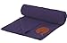 MyQuest Bikram Hot Yoga Towel - Microfiber Non Slip Yoga Mat Towel With Premium Carry Bag (XL Purple)