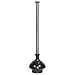 ToiletTree Products Modern Deluxe Freestanding Toilet Brush and Plunger Combo Set (Gun Metal, Brush and Plunger Combo Set 4.5” x 9.75” x 18.5