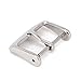 Wellfit 2 Pack Watch Straps Bands Buckle Replacement, Watch Band Clasp, Choice of Color and Size, Vacuum PVD Finish, (22mm, Silver)