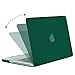 MOSISO Plastic Hard Shell Case & Keyboard Cover & Screen Protector Only Compatible with MacBook Pro 13 inch (A1278, Old Version with CD-ROM), Release Early 2012/2011/2010/2009/2008, Peacock Green
