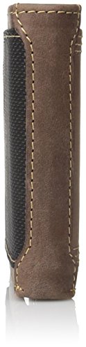 Carhartt Men's Top Grain Leather Passcase, Contrasting Stitch, Brown, One Size
