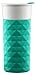 Ello Ogden 16oz Ceramic Travel Mug with Splash-Resistant Slider Lid and Protective Silicone Sleeve, Perfect for Coffee or Tea, BPA-Free, Dishwasher Safe, Teal