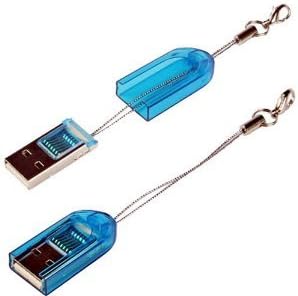 KALEA-INFORMATIQUE SDHC to USB micro SD card reader in mixed colours, Orange,Blue,White,Red,Black - Image 5