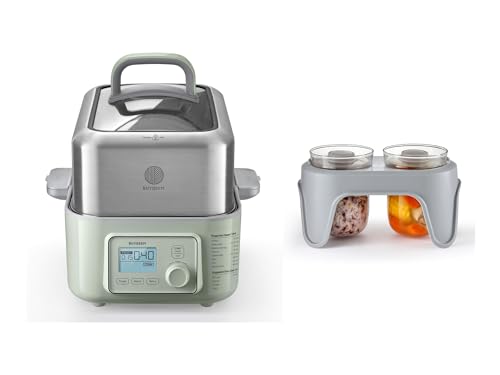 BUYDEEM G553 5-Quart Electric Food Steamer Bundle With A500 Stew Pots