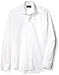 Buttoned Down Men's Slim-Fit French Cuff Micro Twill Non-Iron Dress Shirt, White, 16.5