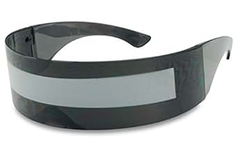 SunglassUP - One Piece Futuristic Wrap Around Novelty