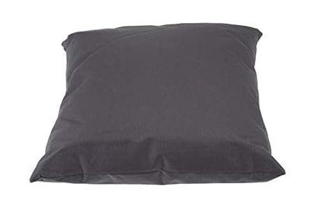 Outdoor Kissen 40x40 cm - in schwarz - Kissen für draußen - Wasserdicht - Für Lounge, Sitzecke, Liege etc.