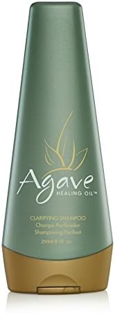Agave Healing Oil - Clarifying Shampoo. Daily Moisturizing Shampoo that Gently Removes Styling Build Up, Debris, and Dirt. Sulfate Free, Paraben Free, Phthalate Free and Cruelty Free