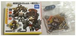 Kancolle Lawson Limited Stick Acrylic Plate Key chain Inazuma New From Japan F/S
