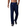 KEFITEVD Heren Trainingspak Bottoms Lichtgewicht Gym Jogger Joggingbroek Dunne Mesh Sport Running Broek met Ritszakken