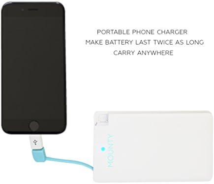 Portable Phone Charger - Charge Iphone Android Windows and Tablets - Credit Card Size - Make Battery Last Twice As Long - Carry Anywhere