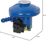 Silverline Butane Clip-On Regulator 1.5kg/hr 29mbar 21 mm Calor Flogas view 3