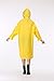 LANSHULAN Womens Unisex Easy Carried Translucent Thicken EVA Raincoat (M(5'-5'5), Yellow)